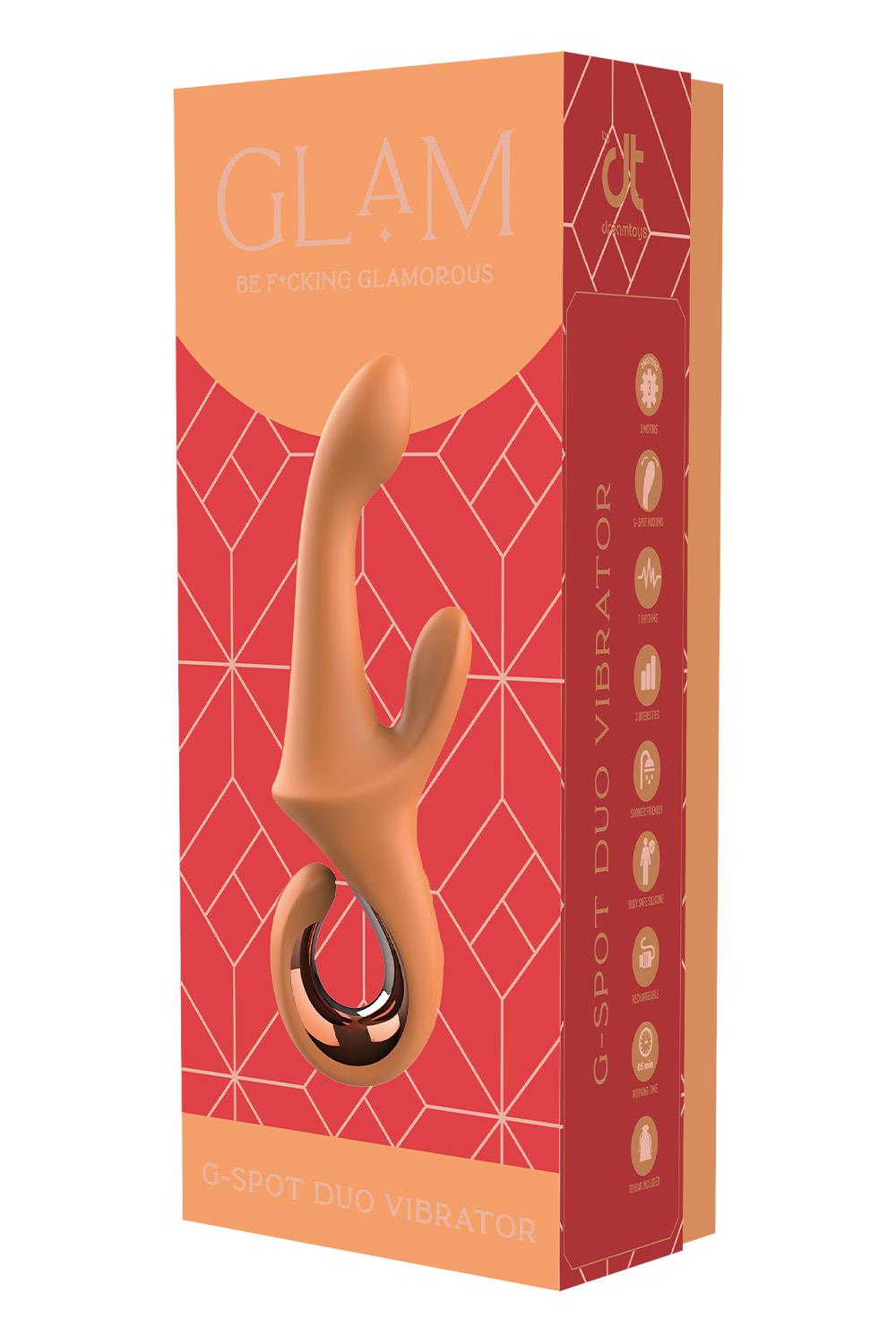 TESTER GLAM G-SPOT DUO VIBRATOR