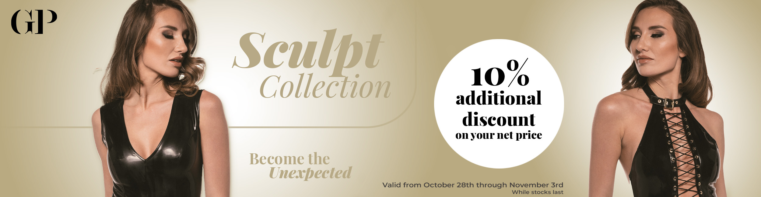 10% discount on Sculpt collection